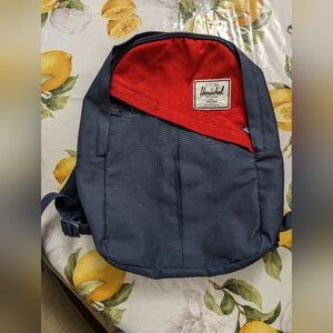 Herschel backpack blue/ red